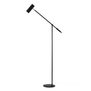 Golvlampa Hubble Read Svart