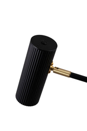 Golvlampa Hubble Read Svart