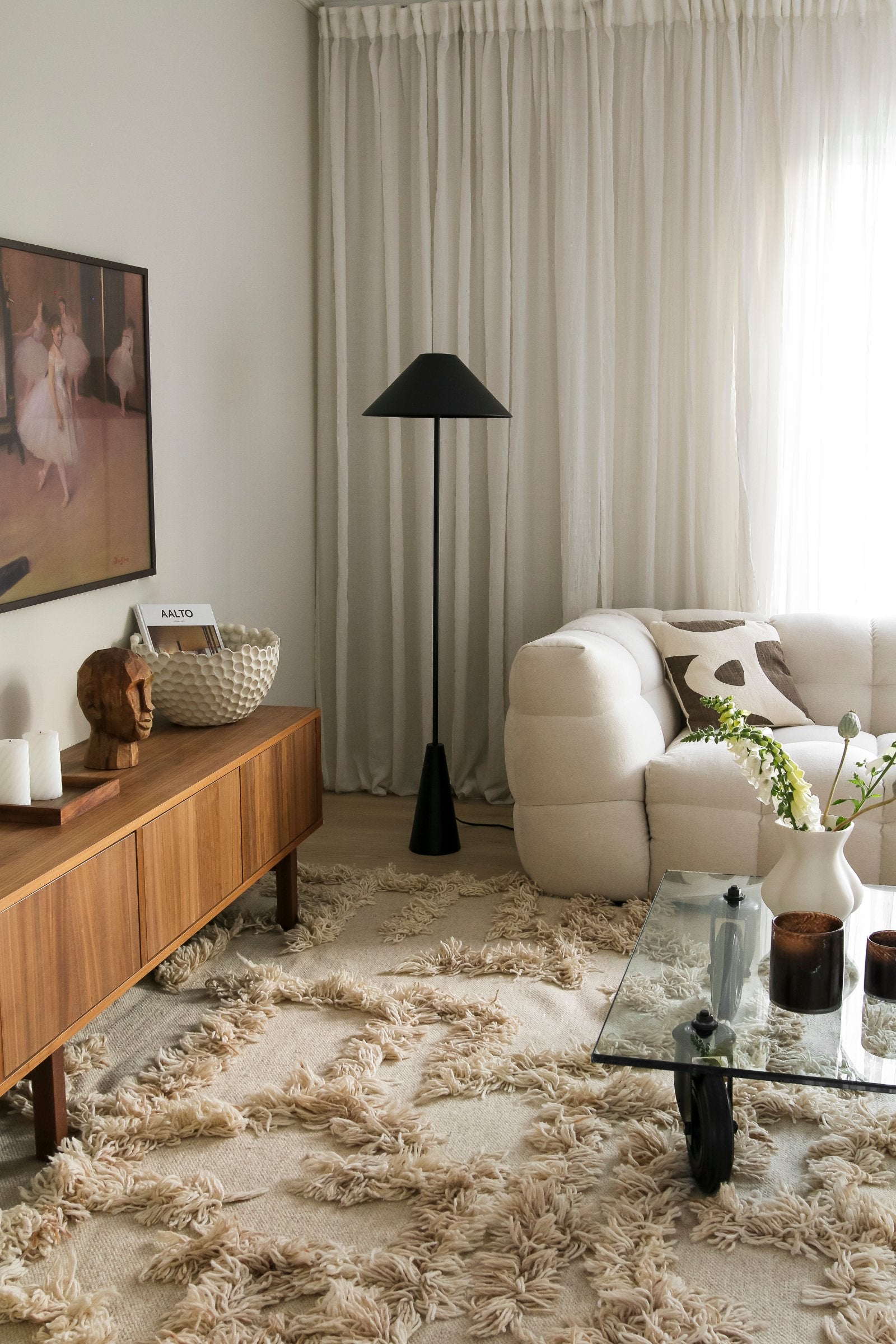 Golvlampa Cannes Svart