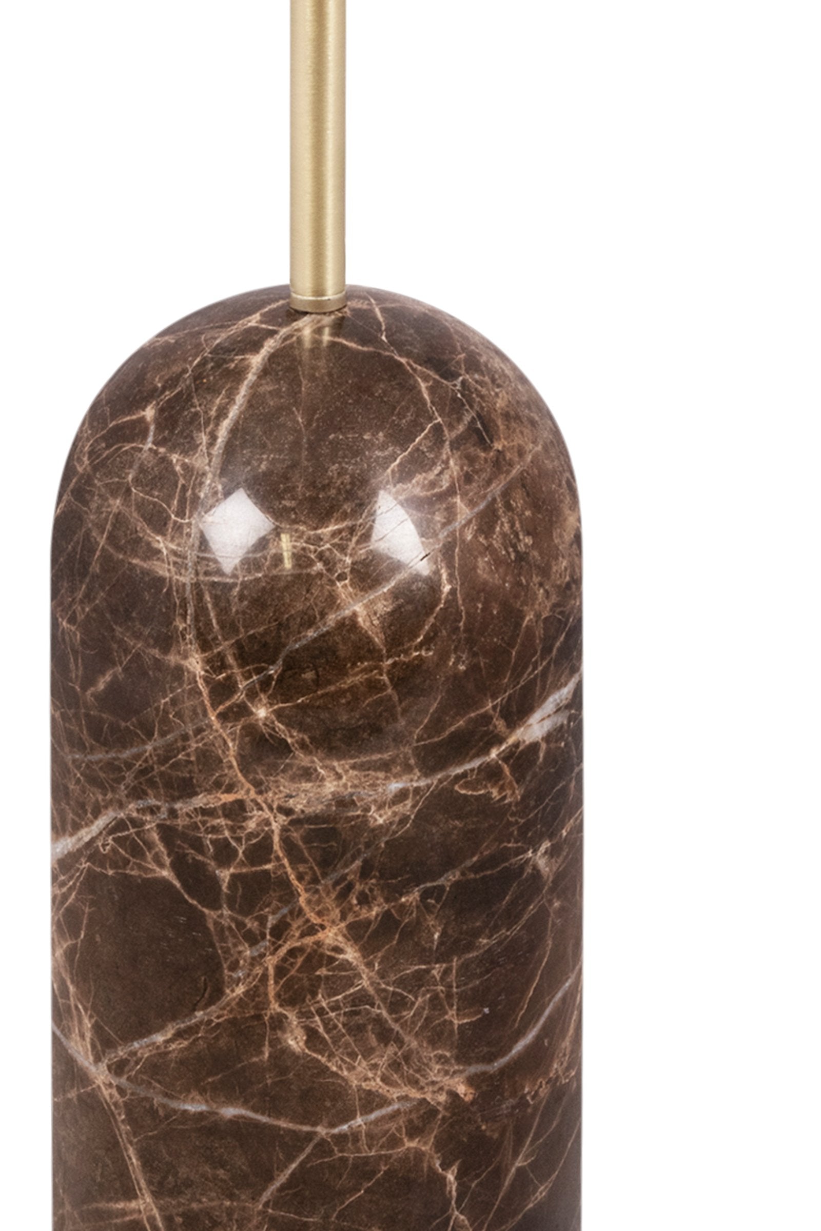 Golvlampa Torrano Brun