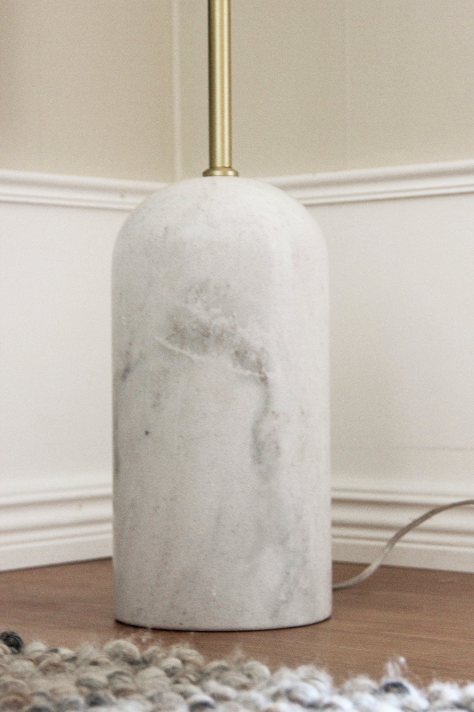 Golvlampa Torrano Vit