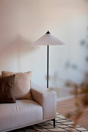 Golvlampa Matisse Vit/Svart