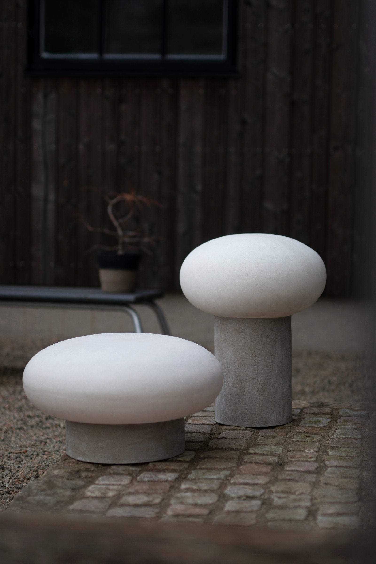 Golvlampa Umfors 50 IP44 Grå