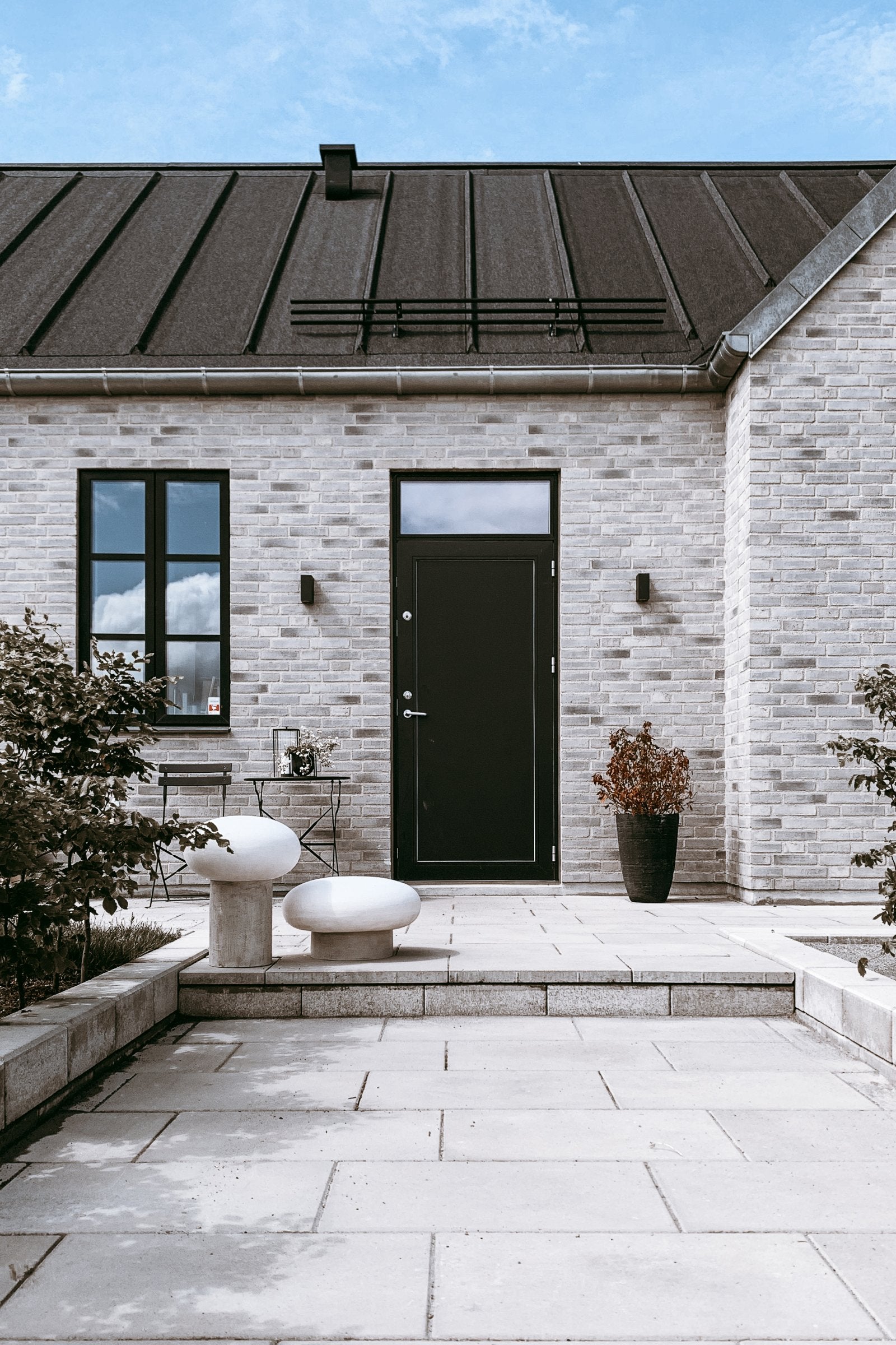 Golvlampa Umfors 50 IP44 Grå