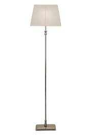 Aneta Lighting ANETTE golvlampa, silver/vit - Azalea Home