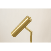 Aneta Lighting ARTIC golvlampa dubbel, matt mässing - Azalea Home