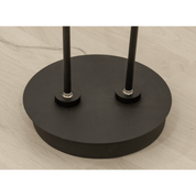 Aneta Lighting ARTIC golvlampa dubbel, svart - Azalea Home