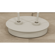 Aneta Lighting ARTIC golvlampa dubbel, vit - Azalea Home