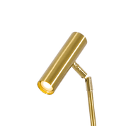 Aneta Lighting ARTIC golvlampa, matt mässing - Azalea Home