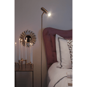 Aneta Lighting ARTIC golvlampa, matt mässing - Azalea Home