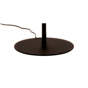 Aneta Lighting CADIZ golvlampa, svart/matt mässing - Azalea Home