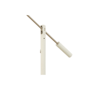 Aneta Lighting CADIZ golvlampa, vit/stål - Azalea Home