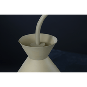 Aneta Lighting CONI golvlampa, sand - Azalea Home