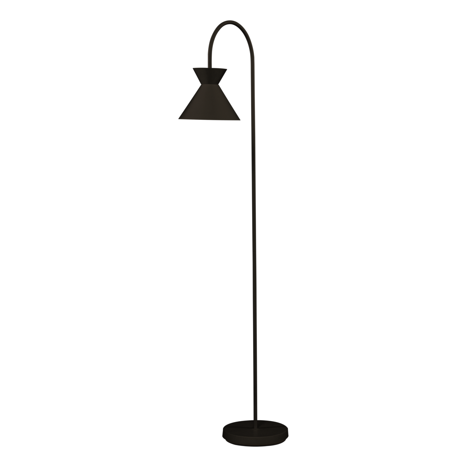 Aneta Lighting CONI golvlampa, svart - Azalea Home