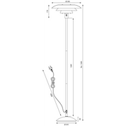 Aneta Lighting EPSILON golvlampa, vit - Azalea Home