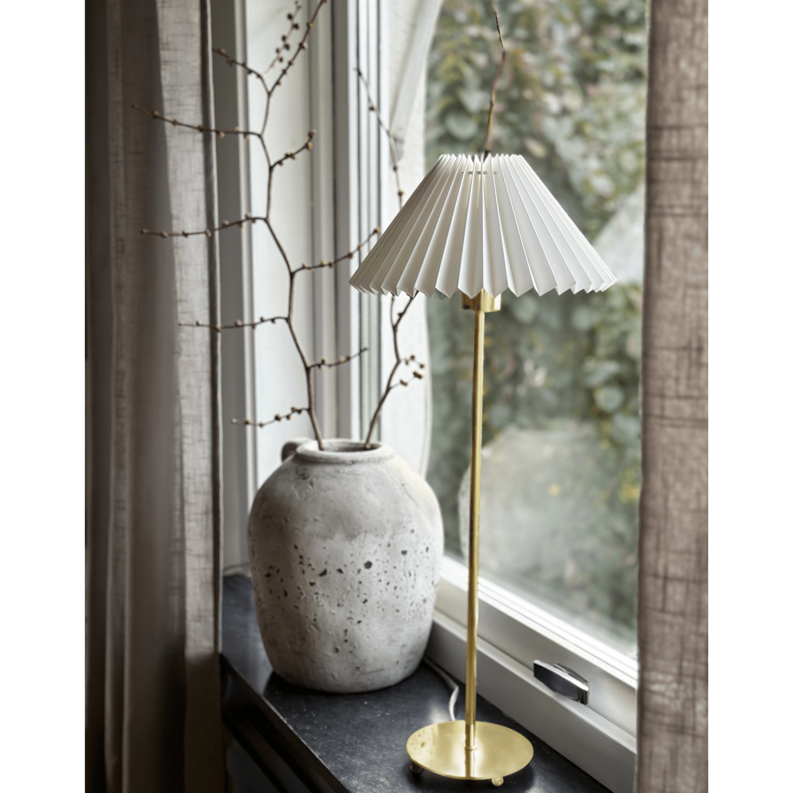 Aneta Lighting FELIX skärm, Ø25cm, vit - Azalea Home