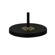 Aneta Lighting GUSTO golvlampa 3 - arm, svart/mässing - Azalea Home