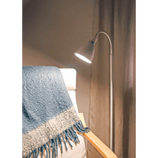 Aneta Lighting IDRE golvlampa, vit - Azalea Home