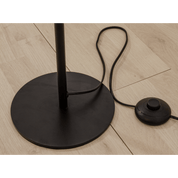 Aneta Lighting MOLEKYL golvlampa, svart/rök - Azalea Home