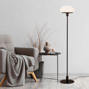 Aneta Lighting NEW AUGUST golvlampa, svart - Azalea Home