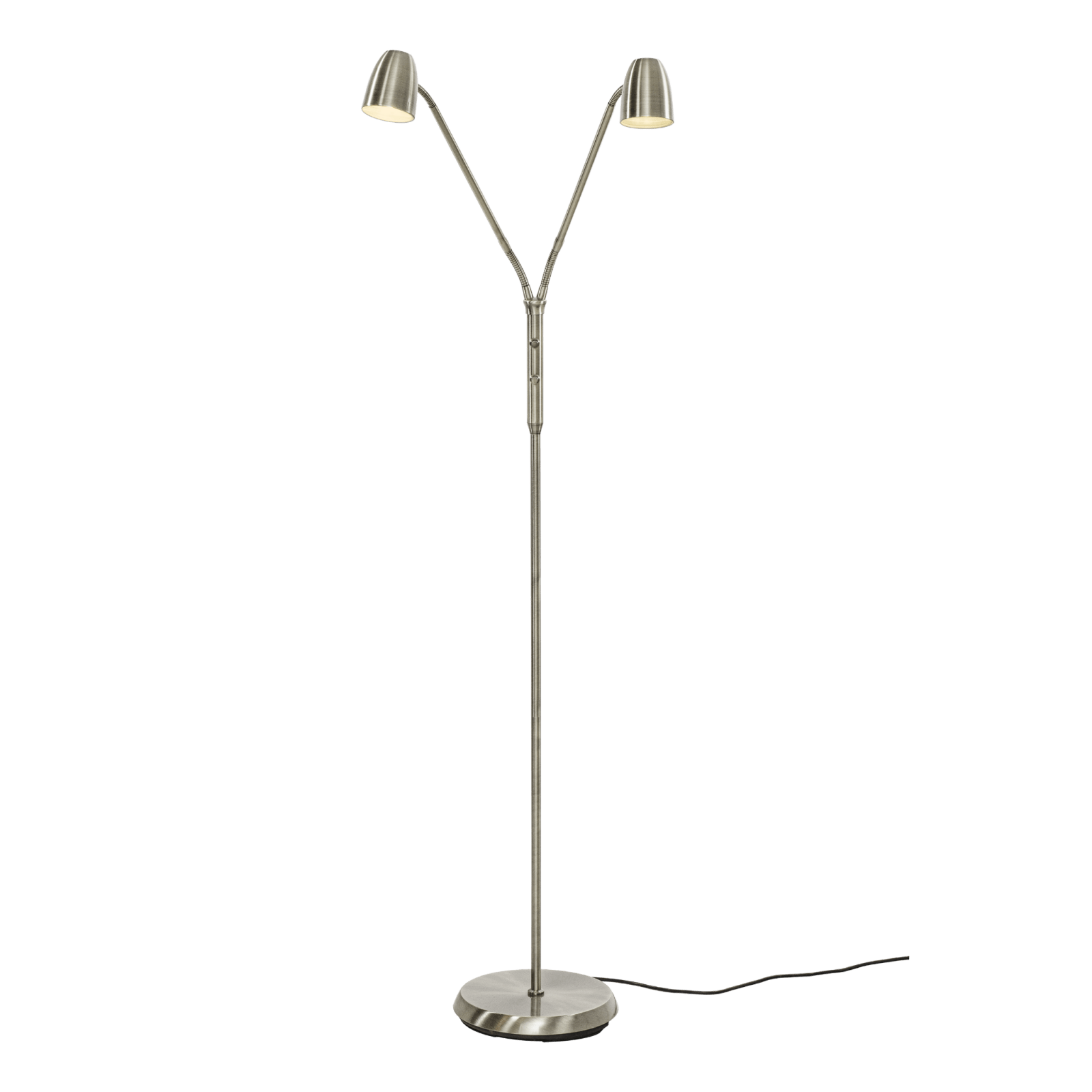 Aneta Lighting SANDNES golvlampa dubbel, stål - Azalea Home