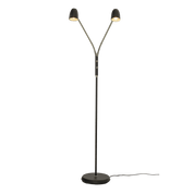 Aneta Lighting SANDNES golvlampa dubbel, svart - Azalea Home