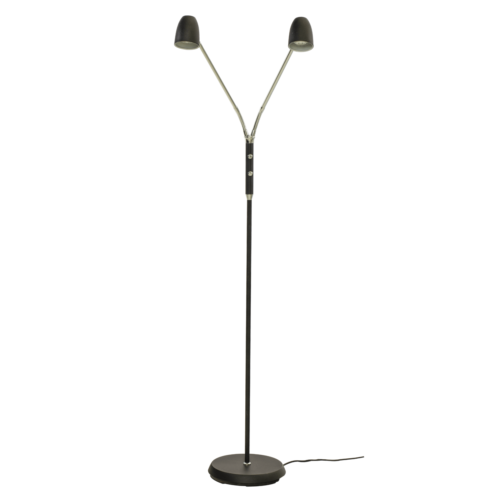 Aneta Lighting SANDNES golvlampa dubbel, svart - Azalea Home