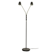 Aneta Lighting SANDNES golvlampa dubbel, svart - Azalea Home