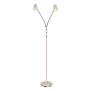 Aneta Lighting SANDNES golvlampa dubbel, vit - Azalea Home