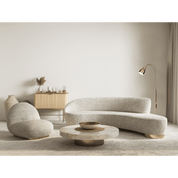 Aneta Lighting SAREK golvlampa, antik - Azalea Home