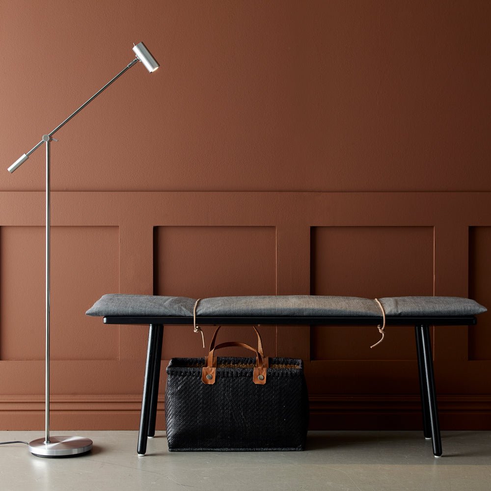 Belid Golvlampa Cato höjd 100 - 133,9cm aluminium dimbar - Azalea Home