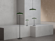 Belid Golvlampa Horisont 141cm mattsvart/skogsgrön - Azalea Home