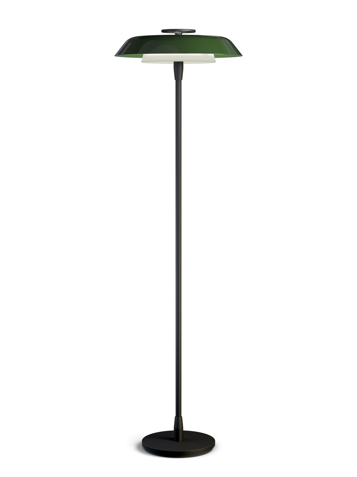 Belid Golvlampa Horisont 141cm mattsvart/skogsgrön - Azalea Home