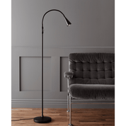 Belid Golvlampa Ledro 124cm mattsvart - Azalea Home