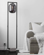 By Rydéns Dixton golvlampa rökgrå - Azalea Home