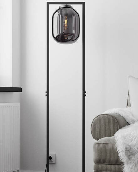 By Rydéns Dixton golvlampa rökgrå - Azalea Home