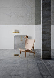 By Rydéns Marcel golvlampa H150 cm mässing/vit - Azalea Home