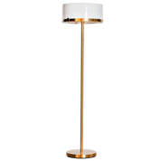 By Rydéns Marcel golvlampa H150 cm mässing/vit - Azalea Home