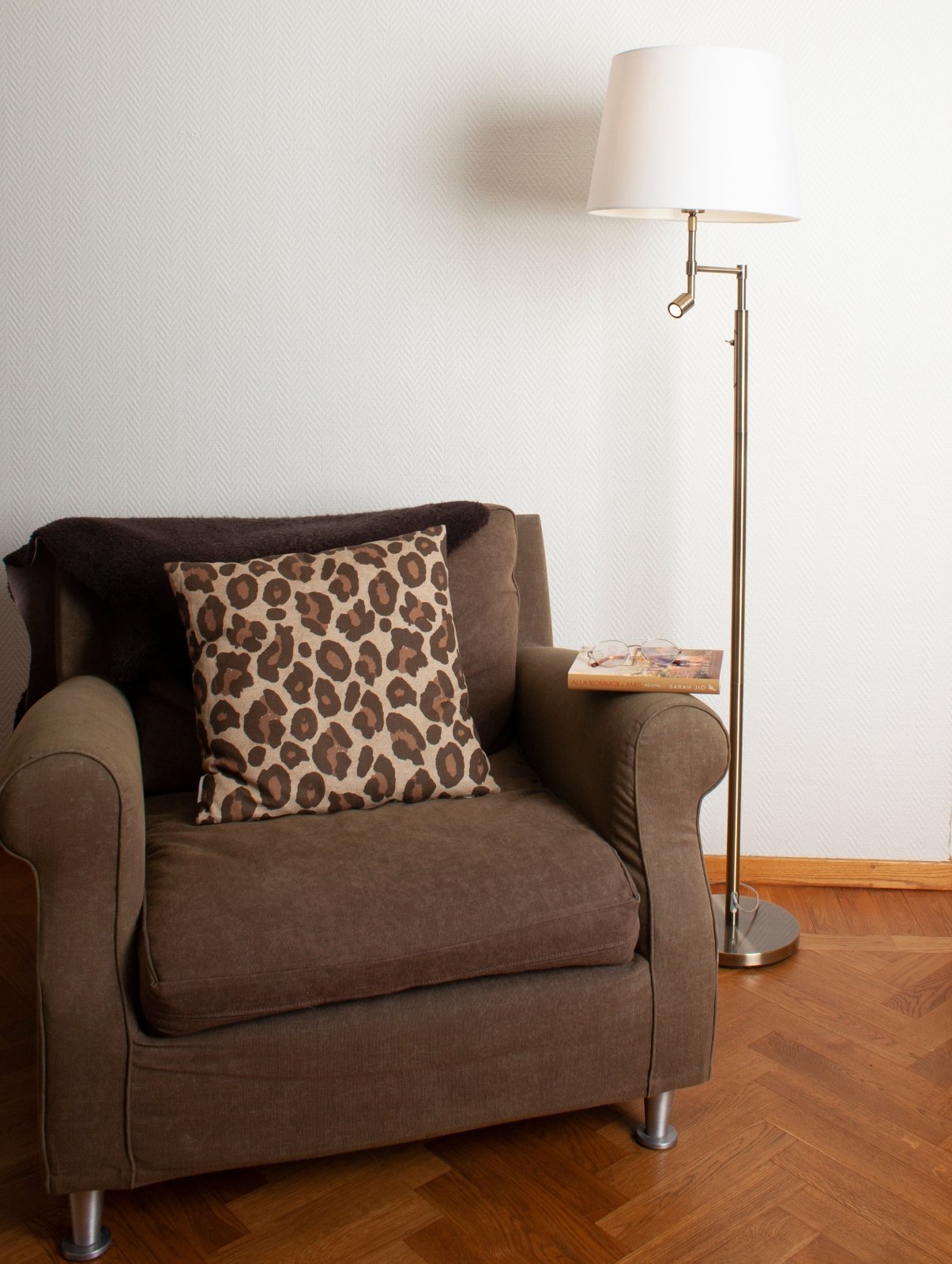 By Rydéns Orlando golvlampa antik/beige - Azalea Home