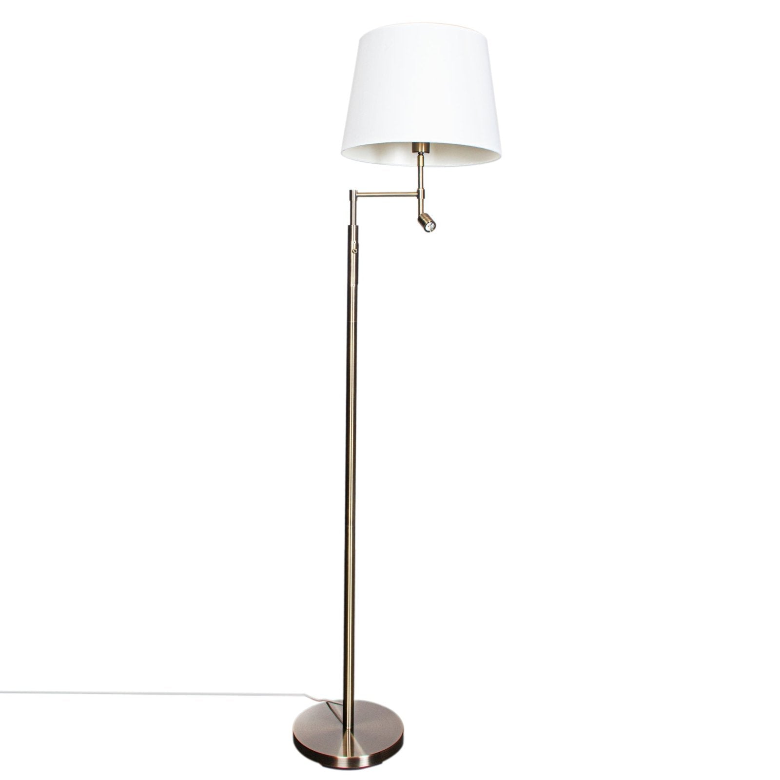 By Rydéns Orlando golvlampa antik/beige - Azalea Home