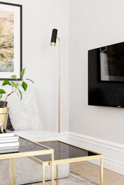 By Rydéns Puls golvlampa svart matt - Azalea Home