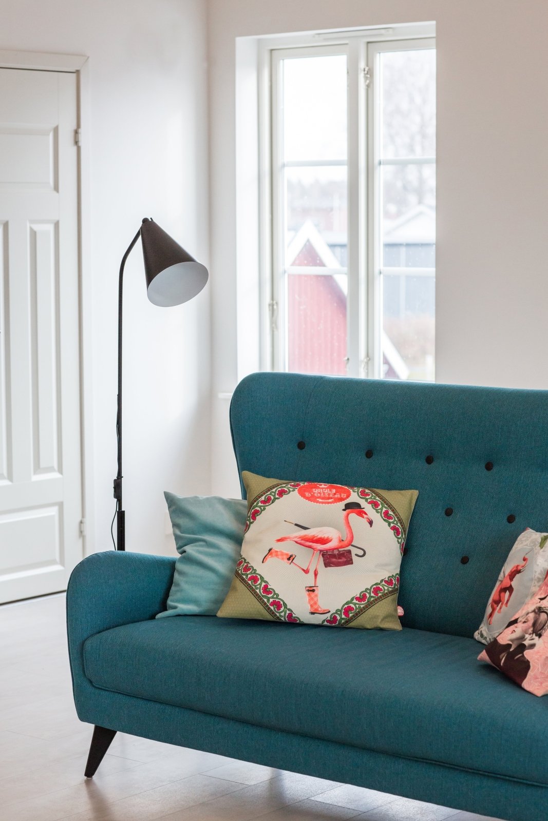 By Rydéns Yukon golvlampa svart - Azalea Home