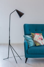 By Rydéns Yukon golvlampa svart - Azalea Home