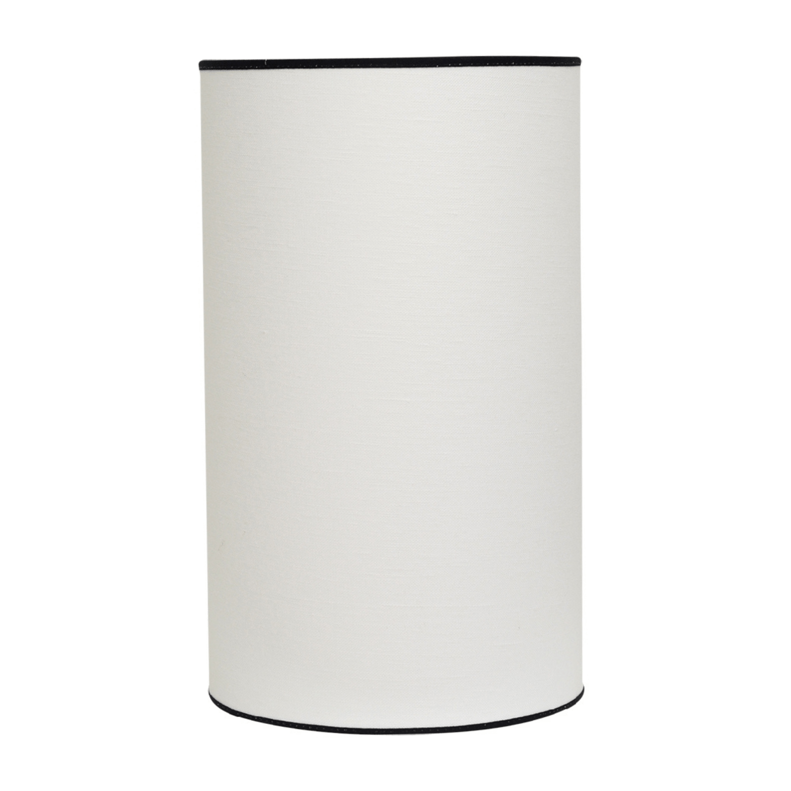 Hallbergs Belysning Carolin Lampskärm 32cm, Vit/Svart - Azalea Home