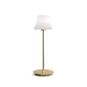 Herstal Bordslampa Gil satin brass - Azalea Home