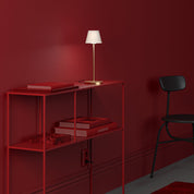 Herstal Bordslampa Gil satin brass - Azalea Home