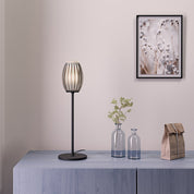 Herstal Bordslampa Tentacle 50cm svart/rökfärgad - Azalea Home