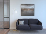 Herstal Golvlampa Ballon mässing/opal glas - Azalea Home