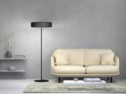 Herstal Golvlampa Grain L mattsvart - Azalea Home