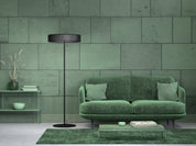 Herstal Golvlampa Grain L mattsvart - Azalea Home